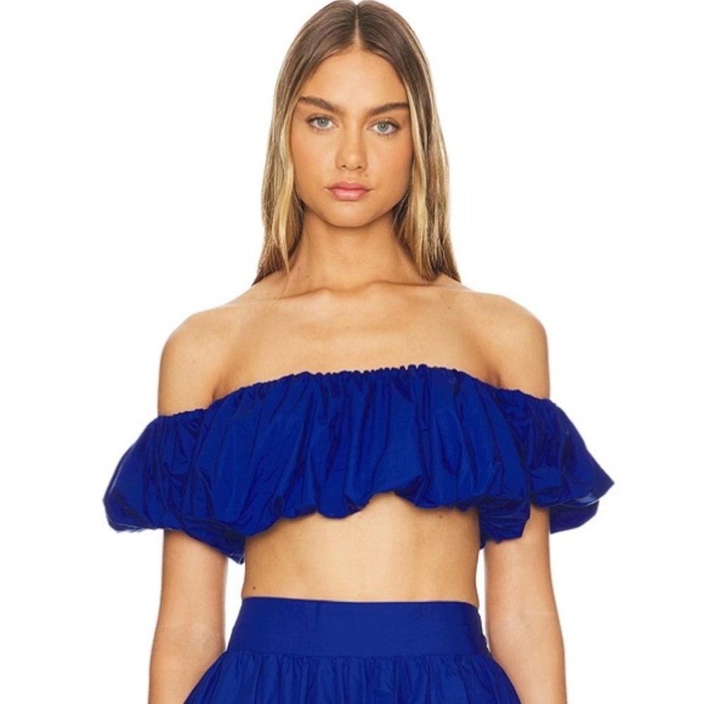 Susana Monaco Poplin Crop Top